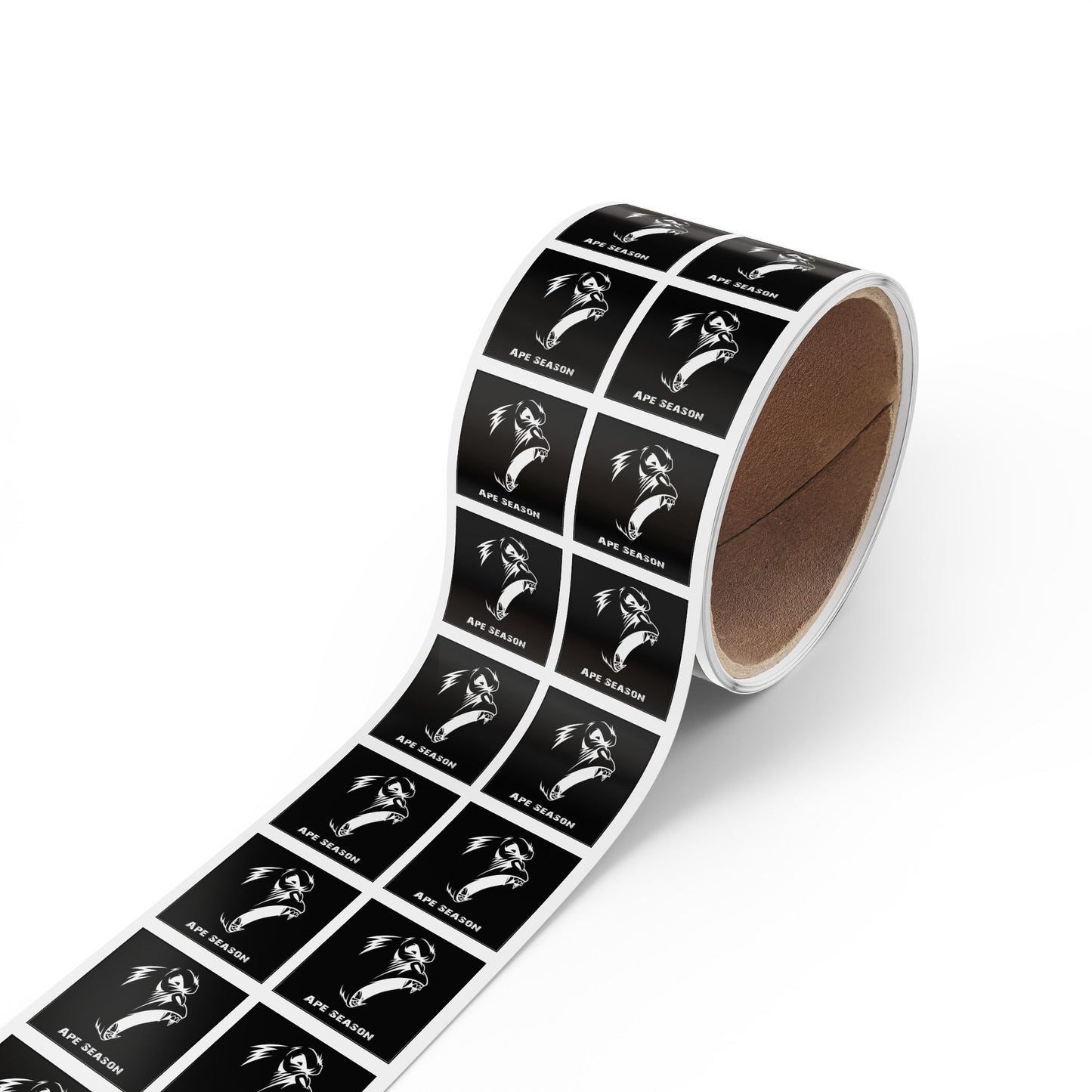 Square Sticker Label Rolls