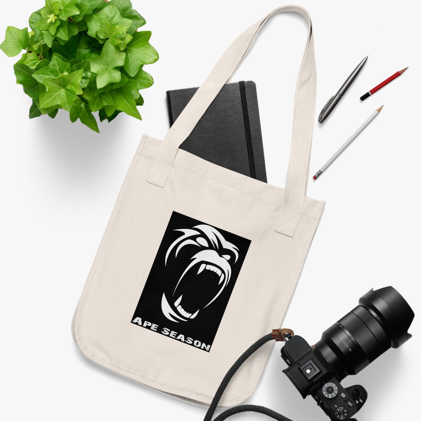 Organic Canvas Tote Bag