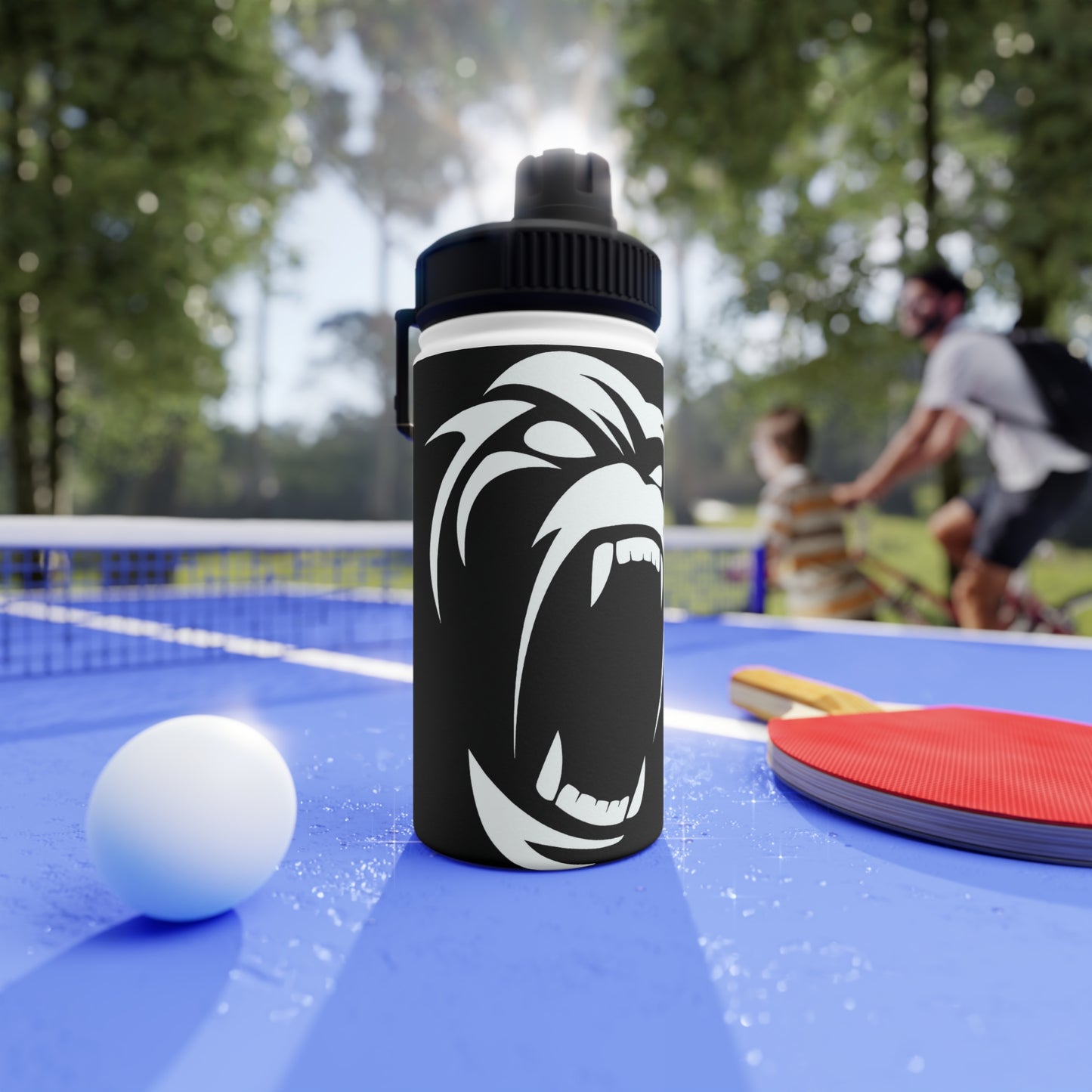 Stainless Steel Water Bottle, Sports Lid