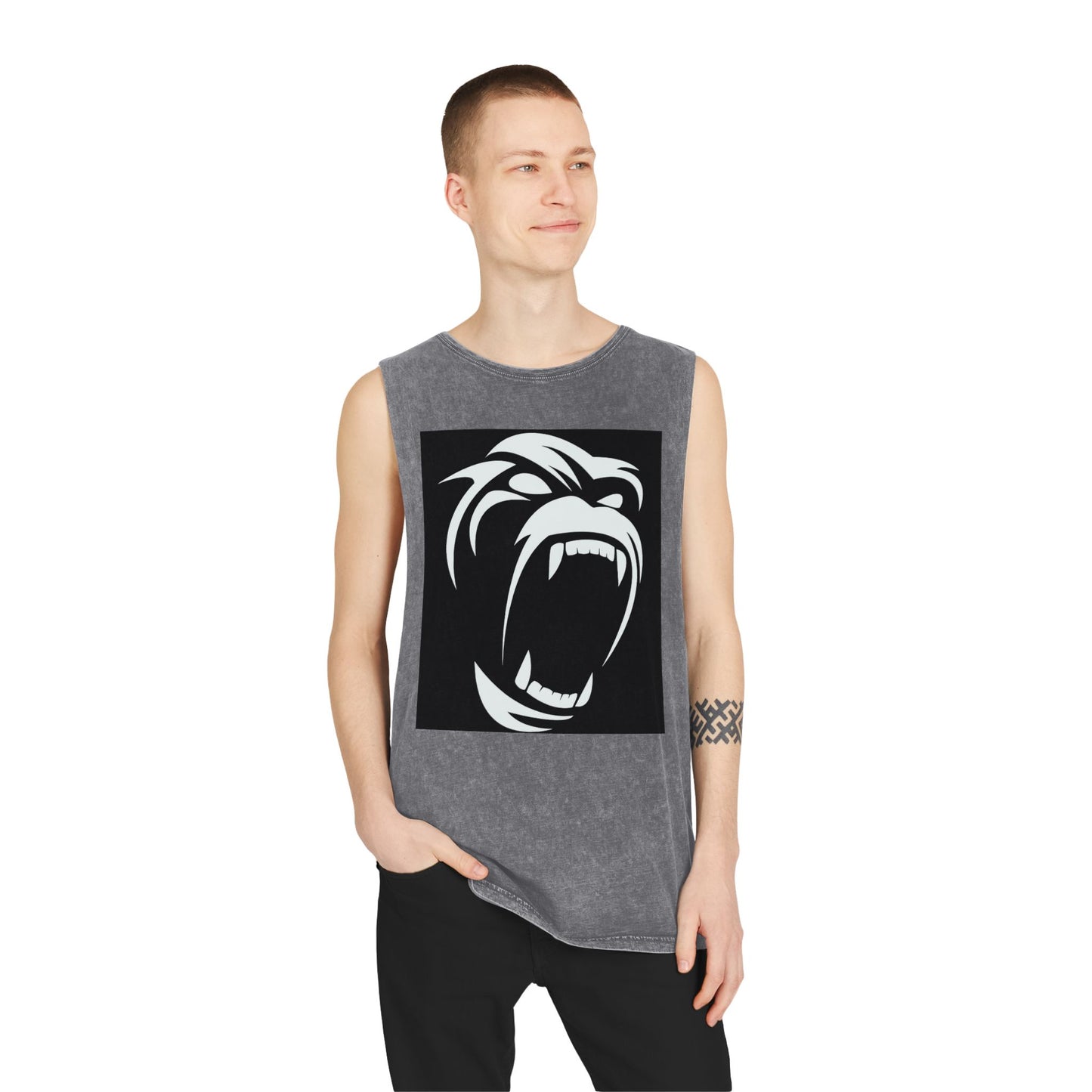 Unisex Stonewash Tank Top