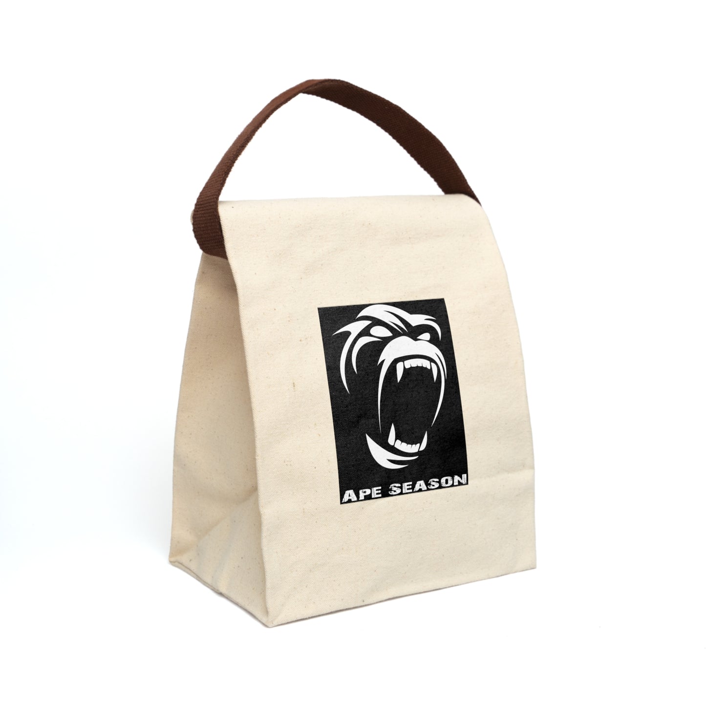 Canvas Lunch Bag With Strap