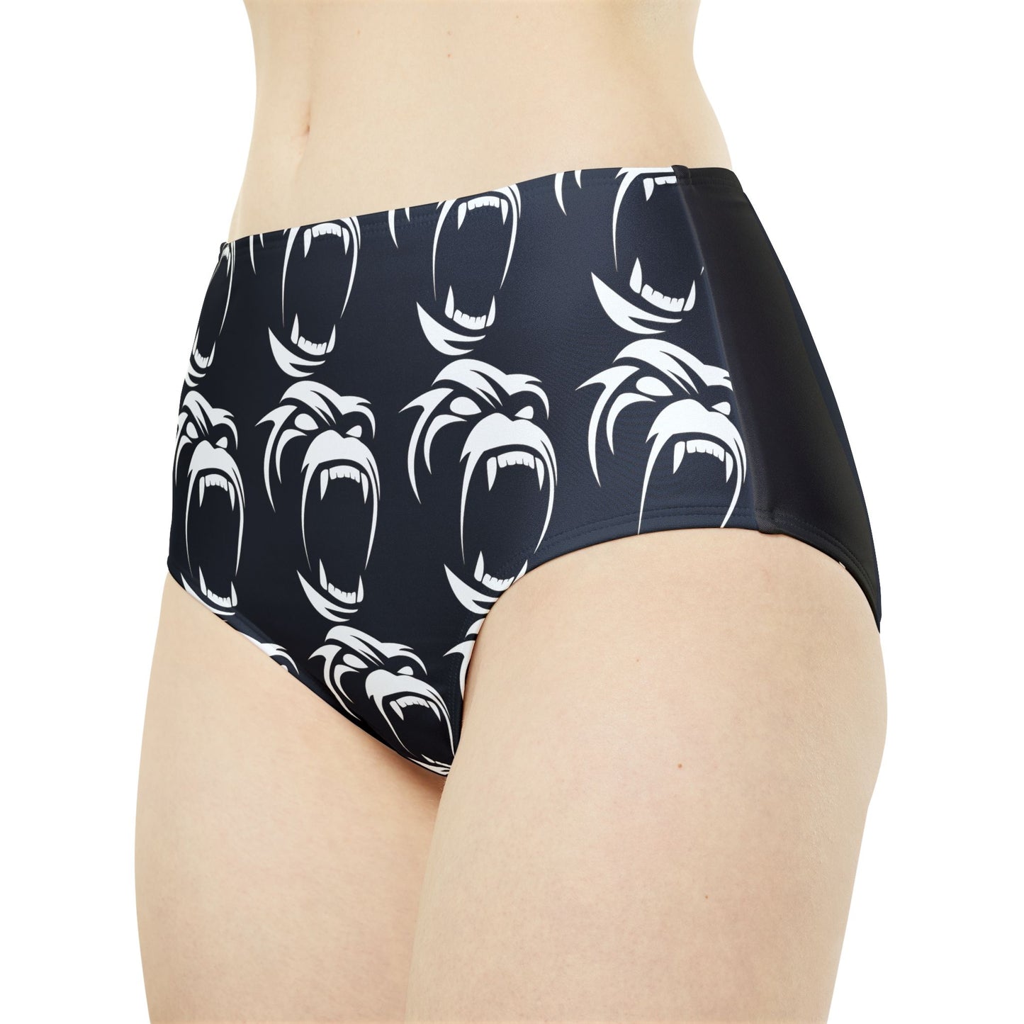 High-Waist Hipster Bikini Bottom