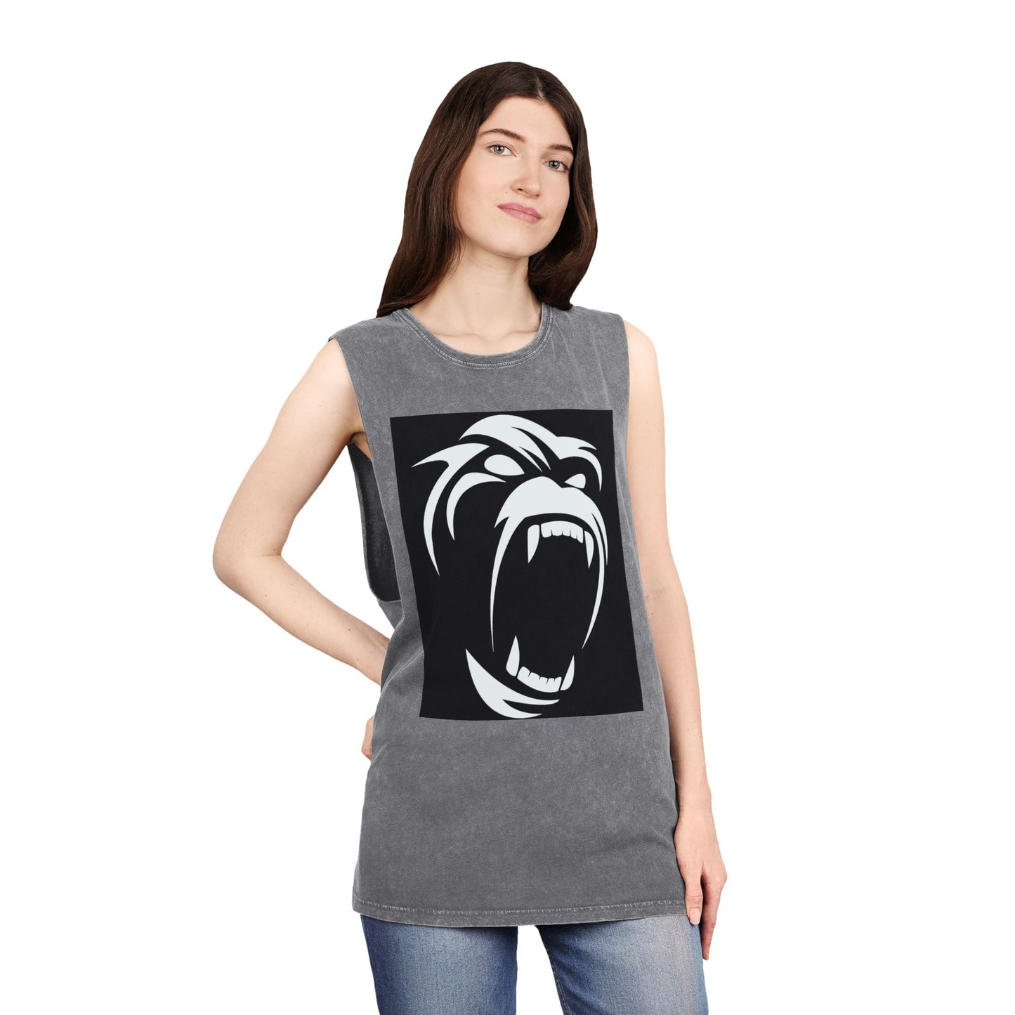 Unisex Stonewash Tank Top