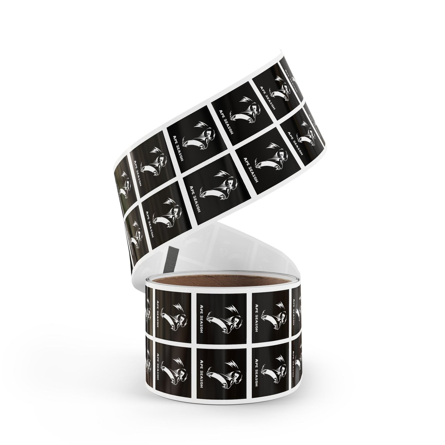 Square Sticker Label Rolls